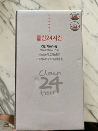 클린24시간 1BOX(5포) + 전용보틀(500ml) — 4.5점을 준 리뷰어가 2022년 11월 올린 사용 사진