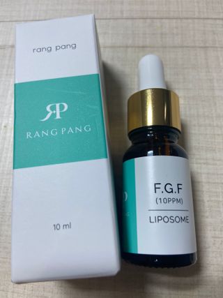 랑팡 EGF+FGF 10ppm 리포좀 앰플 원액 10ml — 5점을 준 리뷰어가 2021년 10월 올린 사용 사진