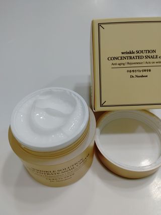 Dr.느루벗 느루벗 링클 솔루션 콘센트레이트 스네일 탄력 달팽이 크림 80g — 5점을 준 리뷰어가 2021년 4월 올린 사용 사진