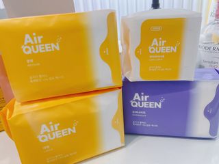 에어퀸 뉴브레스 유기농 생리대 4종 (팬티라이너 20P + 중형 10P + 대형 10P + 오버나이트 8P)_체험단 — 5점을 준 리뷰어가 2024년 6월 올린 사용 사진