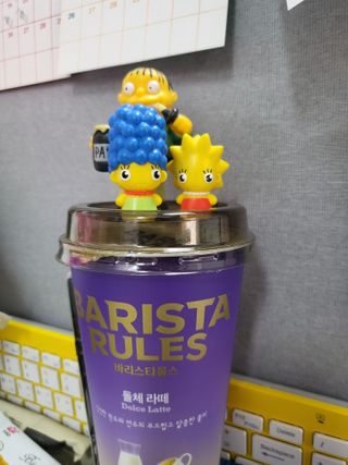 바리스타룰스 돌체 라떼 — 5점을 준 리뷰어가 2023년 4월 올린 사용 사진