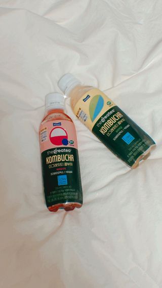 더그레잇티 콤부차 [매일유업] 더그레잇티 44kcal 콤부차 300ml *12개입 (오리지널 6개+베리리치 6개) — 5점을 준 리뷰어가 2023년 8월 올린 사용 사진
