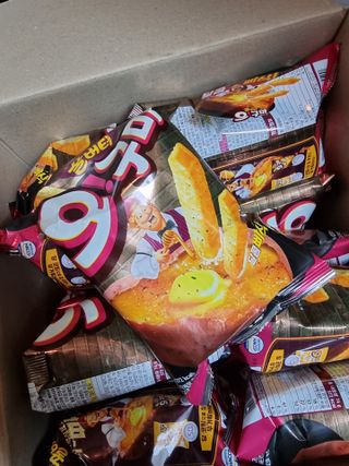 꿀버터 오!구마 꿀버터 오구마 16봉 — 5점을 준 리뷰어가 2021년 7월 올린 사용 사진