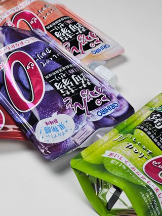 ORIHIRO 오리히로 곤약젤리 제로칼로리 130g 4종 4팩(맛별로 1팩씩) — 5점을 준 리뷰어가 2023년 3월 올린 사용 사진