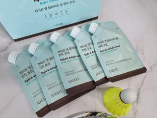 아므_이너뷰티 라이트 앤 딜라이트 밀 민트 초코 — 5점을 준 리뷰어가 2021년 7월 올린 사용 사진