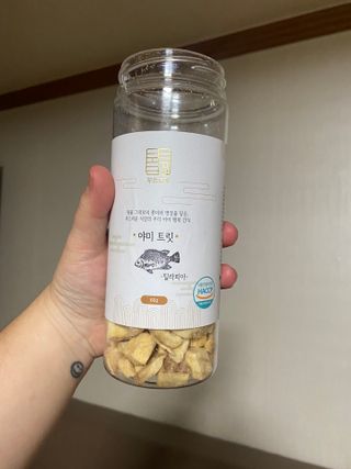 부르르펫 야미트릿 틸라피아 60g — 4.5점을 준 리뷰어가 2021년 10월 올린 사용 사진