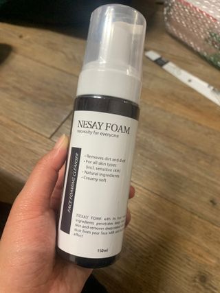NESAY 네세이 크림 폼클렌져 포맨 150mL 남자폼클렌져 — 3점을 준 리뷰어가 2021년 3월 올린 사용 사진