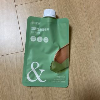 [뷰캔] 건강한 식사대용 앰퍼샌드 단백질 쉐이크 초코&말차 50g — 5점을 준 리뷰어가 2022년 6월 올린 사용 사진