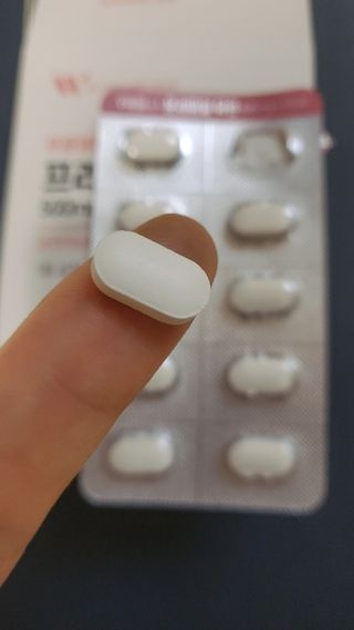 [푸름웰니스] 프리미엄 아연 (500mgX120정) — 5점을 준 리뷰어가 2022년 4월 올린 사용 사진