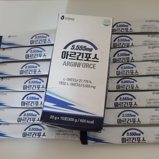 자연에온 아르긴포스 L-아르기닌 5555mg 스틱 15개입 1박스 — 4점을 준 리뷰어가 2022년 1월 올린 사용 사진