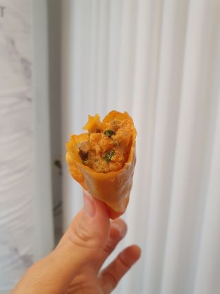 한만두 진한 해물맛 짬뽕만두 1kg — 4점을 준 리뷰어가 2021년 4월 올린 사용 사진