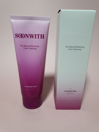 SOONWITH 바이오 내추럴 리프레싱 폼클렌징 — 5점을 준 리뷰어가 2021년 4월 올린 사용 사진