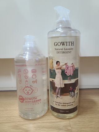 고위드올인원 세탁세제 1000ml — 5점을 준 리뷰어가 2021년 5월 올린 사용 사진
