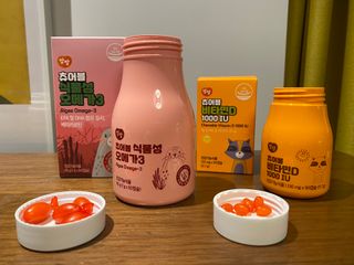 앙팡 츄어블 비타민D 1000 IU 130mg x 90정 — 5점을 준 리뷰어가 2022년 11월 올린 사용 사진