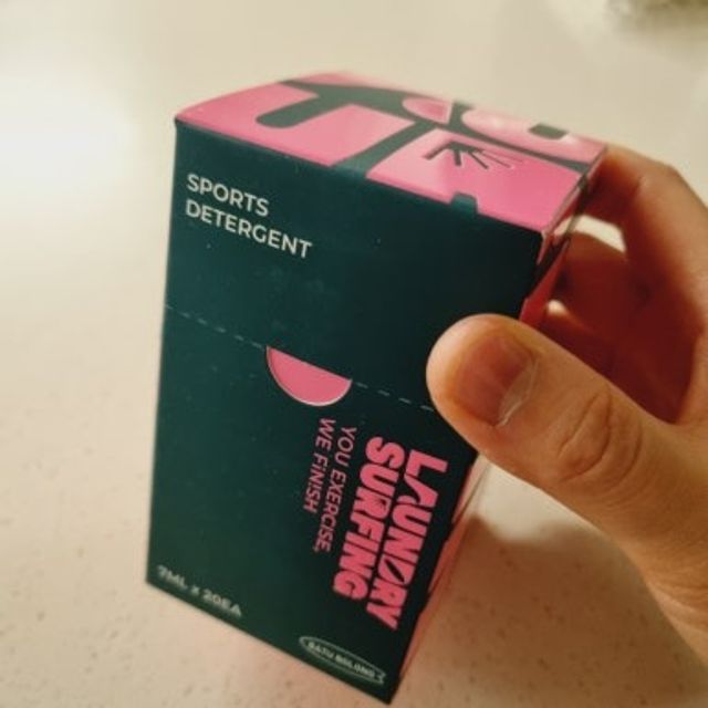 런드리서핑 바투볼롱 손세탁용 파우치 7ml x 20개입 리뷰 사진