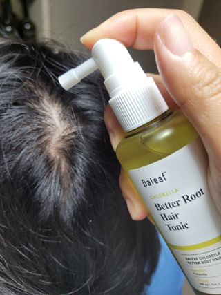 달리프 클로렐라 베러 루트 헤어토닉 100ml — 4점을 준 리뷰어가 2021년 4월 올린 사용 사진