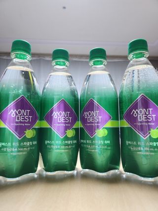 몽베스트 Montbest with Sparkling water Lime20병 — 5점을 준 리뷰어가 2022년 12월 올린 사용 사진