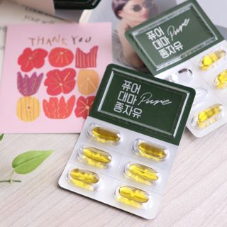 먹어도좋아 퓨어대마종자유 — 5점을 준 리뷰어가 2022년 1월 올린 사용 사진