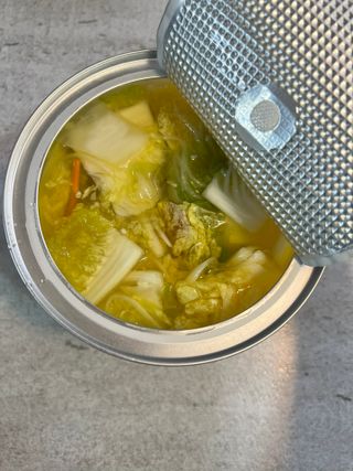 셰프애찬 단호박 백김치 1kg — 5점을 준 리뷰어가 2022년 10월 올린 사용 사진
