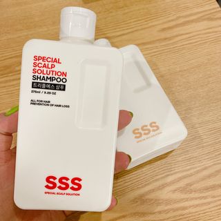 트리플에스 탈모 샴푸 275ml + 실크 트리트먼트 275ml — 3점을 준 리뷰어가 2021년 2월 올린 사용 사진