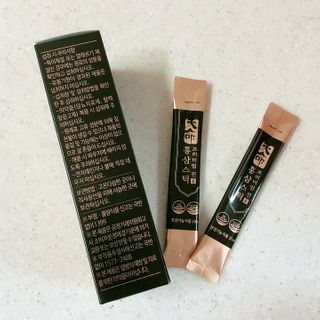 헬스업_천명진프리미엄홍삼스틱_10ml x 30포 — 5점을 준 리뷰어가 2021년 3월 올린 사용 사진