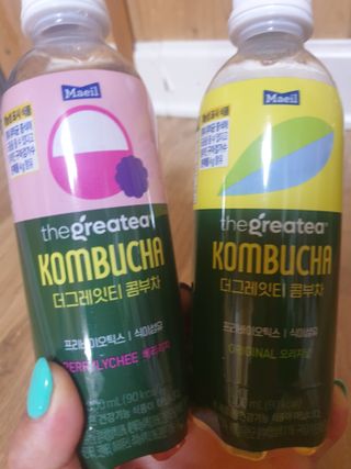 더그레잇티 콤부차 300ml *12개입 (오리지널 6개+베리리치 6개) — 5점을 준 리뷰어가 2022년 7월 올린 사용 사진