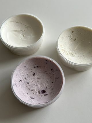 [브레이브퀸] 수제 그릭 요거트 3종세트 플레인 블루베리 청포도 — 4점을 준 리뷰어가 2022년 1월 올린 사용 사진