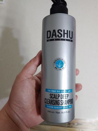 다슈코리아 다슈 데일리 두피 딥 클렌징 샴푸 500ml — 5점을 준 리뷰어가 2021년 5월 올린 사용 사진