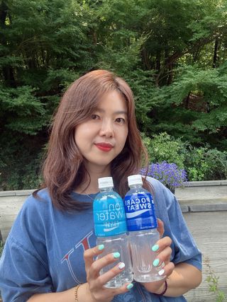 [동아오츠카] 포카리스웨트  500ml PET + 이온워터 500ml PET — 5점을 준 리뷰어가 2025년 7월 올린 사용 사진
