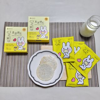 네이처오다 달칩 초코샌드 — 5점을 준 리뷰어가 2021년 1월 올린 사용 사진
