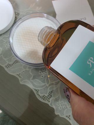 랑팡 병풀추출물150ml+어성초추출물150ml+스킨빅패드60매 — 5점을 준 리뷰어가 2021년 10월 올린 사용 사진