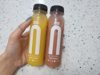 BLENDY'S 핑크 스무디+블론디 스무디 — 5점을 준 리뷰어가 2021년 11월 올린 사용 사진