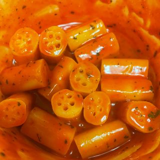 나우  [요리궁리] B타입 ( 매콤, 치즈, 매콤까르보 ) 꽃떡볶이 6개입 세트 — 5점을 준 리뷰어가 2025년 3월 올린 사용 사진