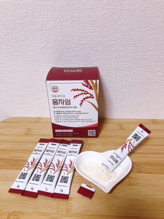하루 1포로 콜레스테롤, 유산균, 고역가 소화효소까지 한번에 섭취! 다온바이오 홍자임 1개월분(30포) — 5점을 준 리뷰어가 2022년 11월 올린 사용 사진