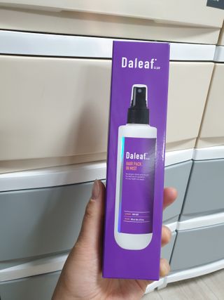 달리프 글램 헤어팩 인미스트 200ml — 5점을 준 리뷰어가 2021년 1월 올린 사용 사진