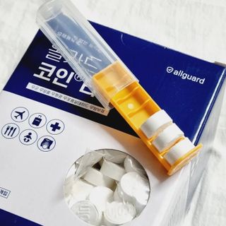 [올가드] 무방부제 대용량 코인티슈 500개입 + 휴대용케이스 1개 — 4.5점을 준 리뷰어가 2022년 12월 올린 사용 사진