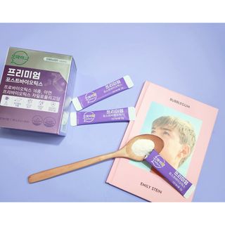 [유산균] 오마이락 프리미엄 포스트바이오틱스 30P — 3점을 준 리뷰어가 2022년 12월 올린 사용 사진