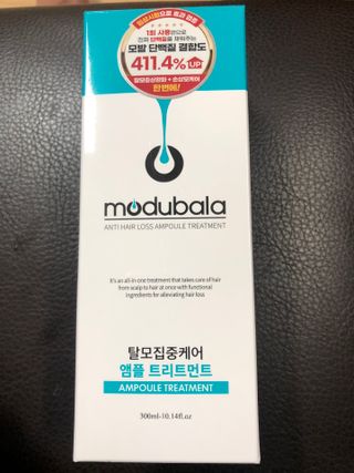모두발라 탈모집중케어 앰플 트리트먼트 — 5점을 준 리뷰어가 2022년 3월 올린 사용 사진