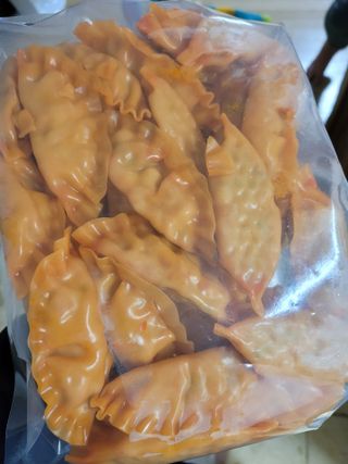 한만두 진한 해물맛 짬뽕만두 1kg — 4.5점을 준 리뷰어가 2021년 4월 올린 사용 사진