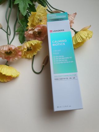 리더스코스메틱 리더스 카밍 바이오틱스 크림 마스크 — 5점을 준 리뷰어가 2021년 8월 올린 사용 사진