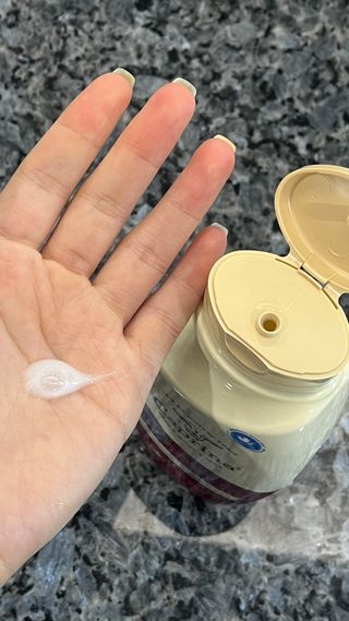 (구패키지)카프리나 프레쉬 산양밀크 어메이징 바디워시 500ml(오리지널향) — 5점을 준 리뷰어가 2023년 2월 올린 사용 사진