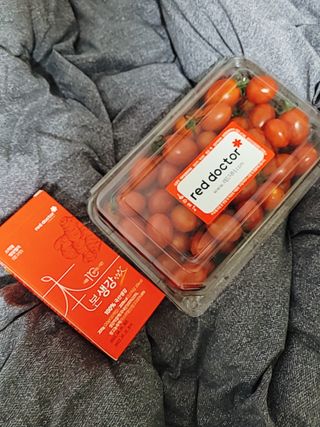 레드닥터 대추방울토마토 + 본생강 망고맛 스틱형 젤리 — 4.5점을 준 리뷰어가 2022년 12월 올린 사용 사진