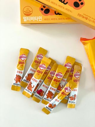 광동생활건강 [광동] 비타 500 데일리 스틱 VB, VC를 함유한 멀티비타민 30포+30포 — 5점을 준 리뷰어가 2022년 7월 올린 사용 사진