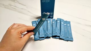 클린24시간 슬림앤유산균 1박스 (3.5g X 15포) — 5점을 준 리뷰어가 2023년 6월 올린 사용 사진