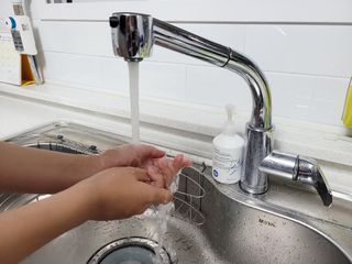 [블랑코클리닝] 키친 핸드컨디셔너 250ml — 5점을 준 리뷰어가 2022년 8월 올린 사용 사진