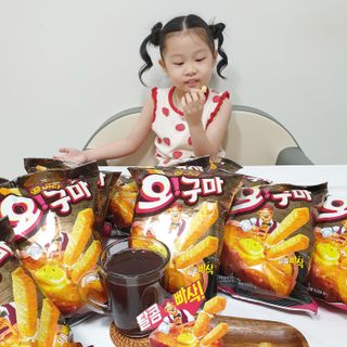 꿀버터 오!구마 꿀버터 오구마 16봉 — 5점을 준 리뷰어가 2021년 7월 올린 사용 사진