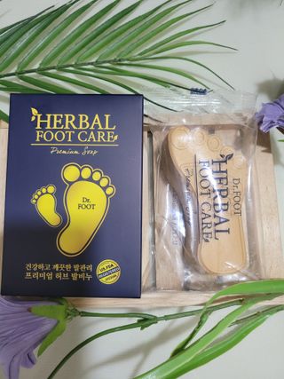 제이제이바이오 닥터풋 허브발비누 — 5점을 준 리뷰어가 2022년 1월 올린 사용 사진