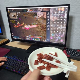 칩스틱 과자젓가락 게이밍젓가락 2ea / KC인증 식품용 — 5점을 준 리뷰어가 2021년 11월 올린 사용 사진