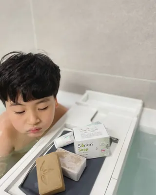 피부 트러블 케어 천연 성분 소리온 비누 soap — 5점을 준 리뷰어가 2022년 2월 올린 사용 사진
