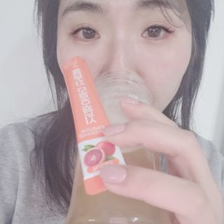 참앤들황토농원 7가지 맛! 탄산 톡톡! 스파클링! 데이앤 콤부차 7종 10포 1박스씩 ★총 7박스★ — 5점을 준 리뷰어가 2023년 2월 올린 사용 사진